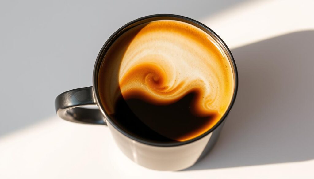 plant-based milk in coffee