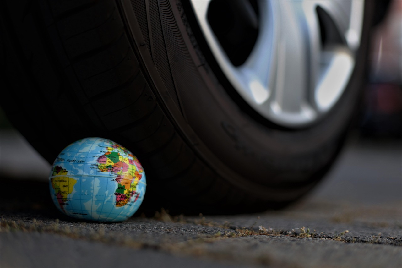 earth, automobile, car wallpapers, climate change, vehicle, car, people, globe, co2, turn, traffic turning, traffic jam,